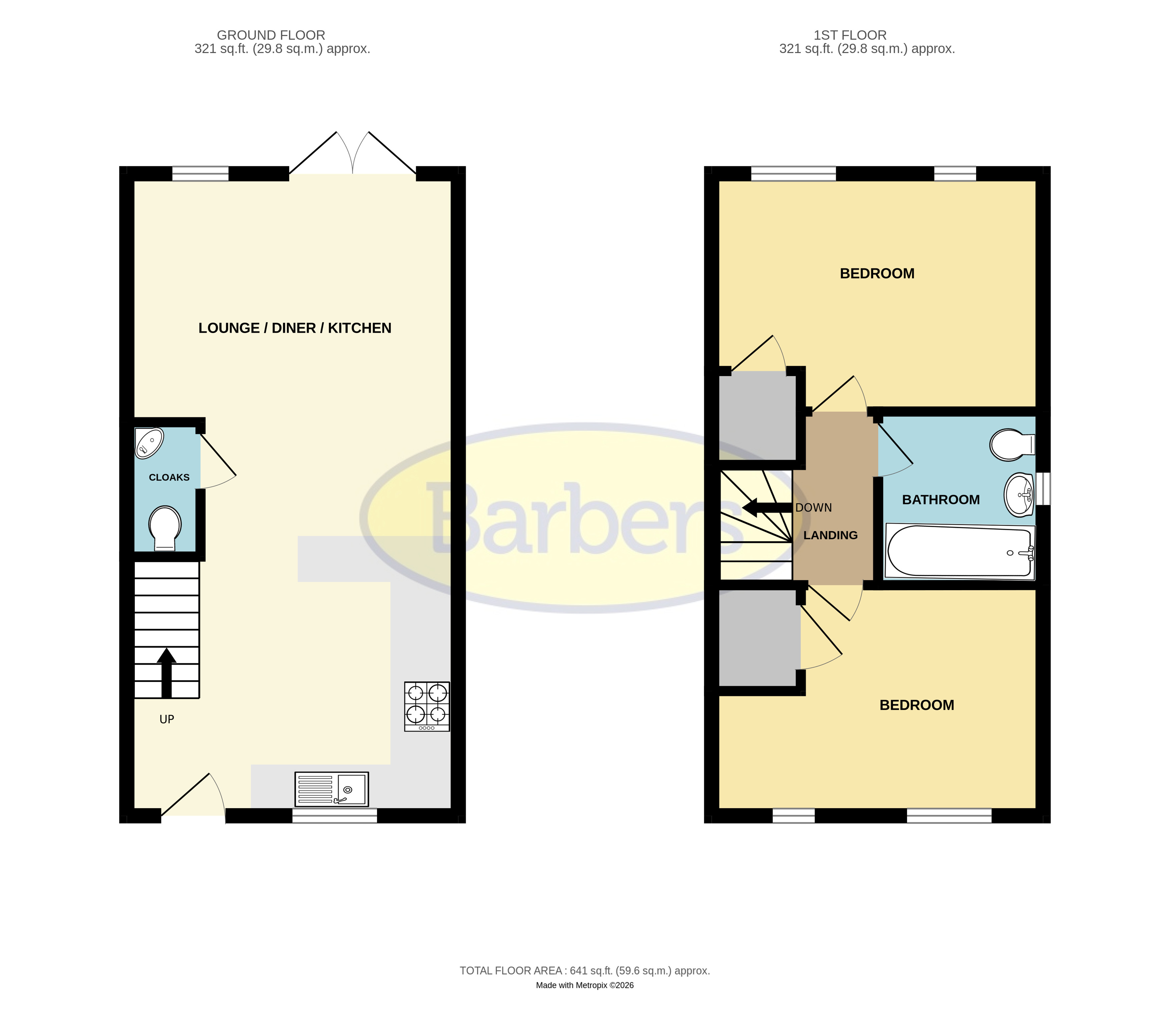 2, Fox Close, Shrewsbury floorplan