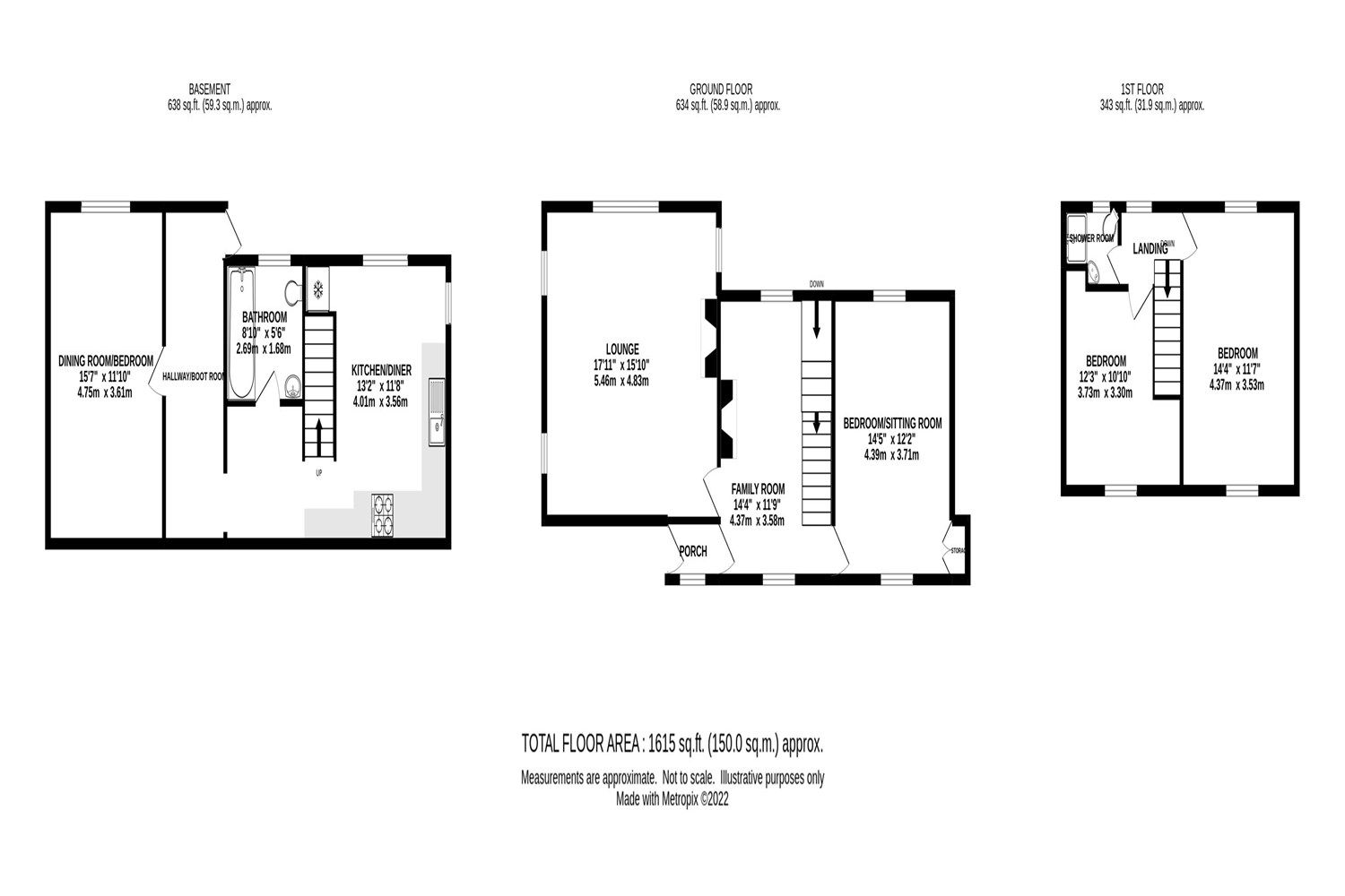 Kinder Road, Hayfield, High Peak SK22, 3 bedroom detached house for