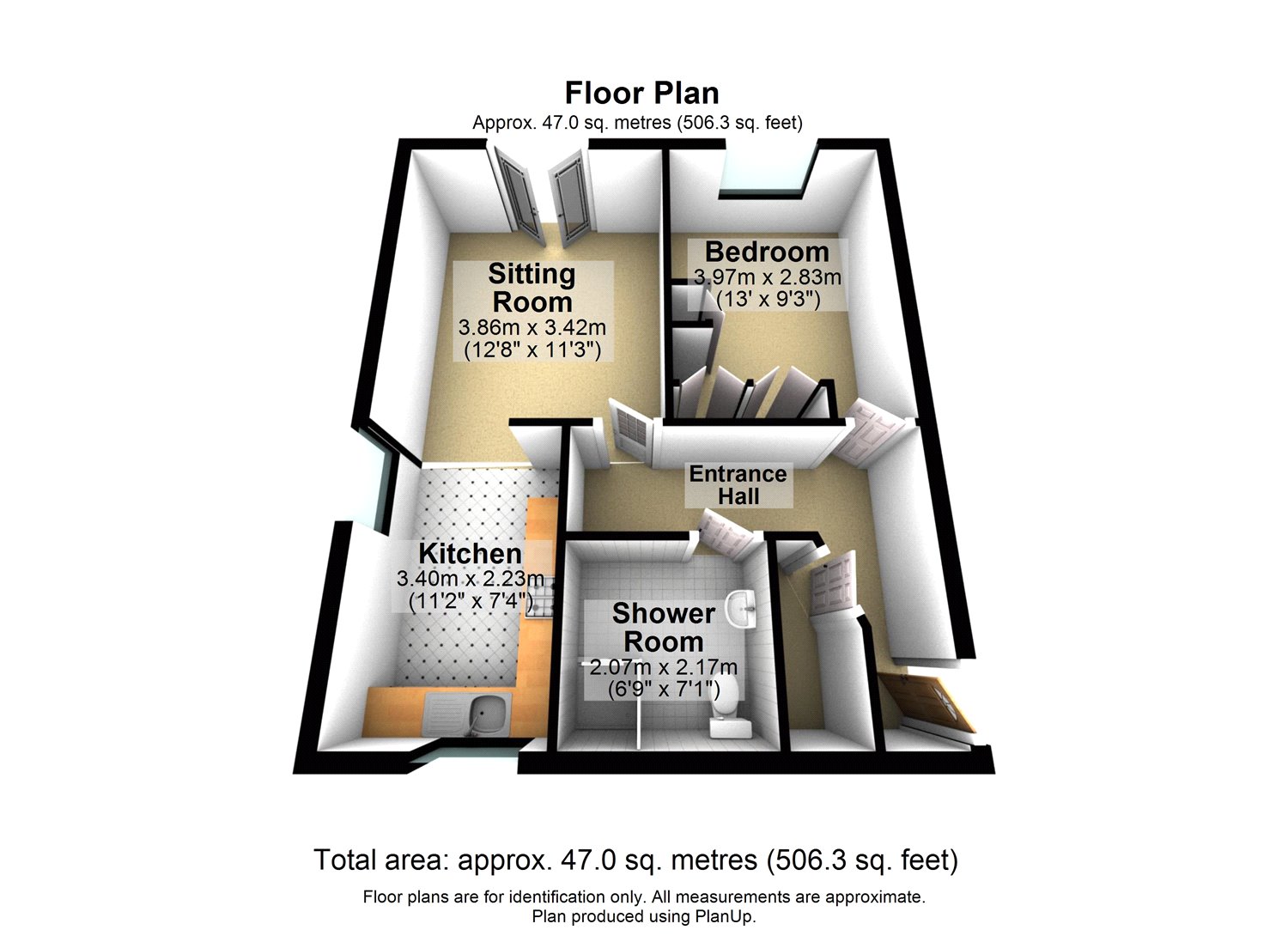 1 Bedrooms Flat for sale in Millpond Gardens, Eyres Mill Side, Leeds, West Yorkshire LS12