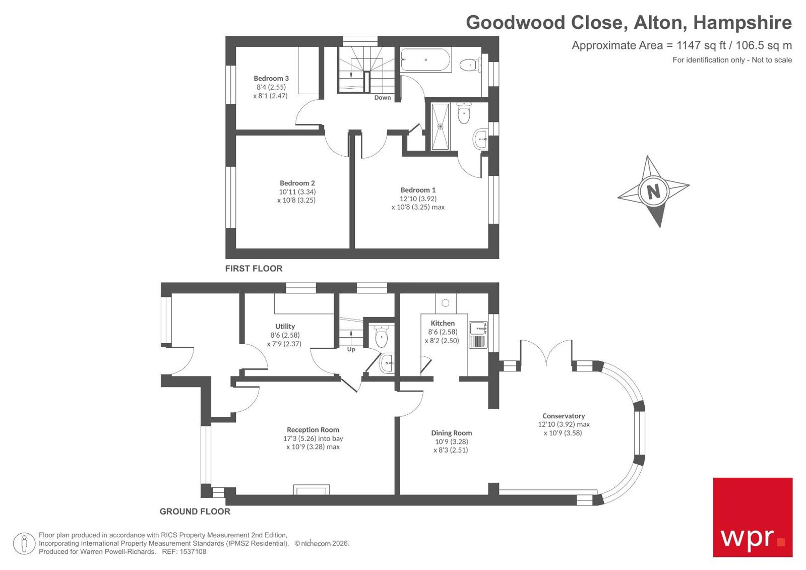 Goodwood Close, Hampshire floorplan