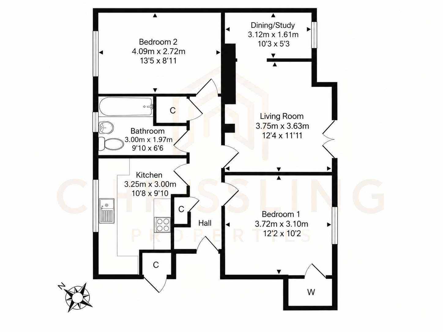 Essendean Place, Edinburgh floorplan