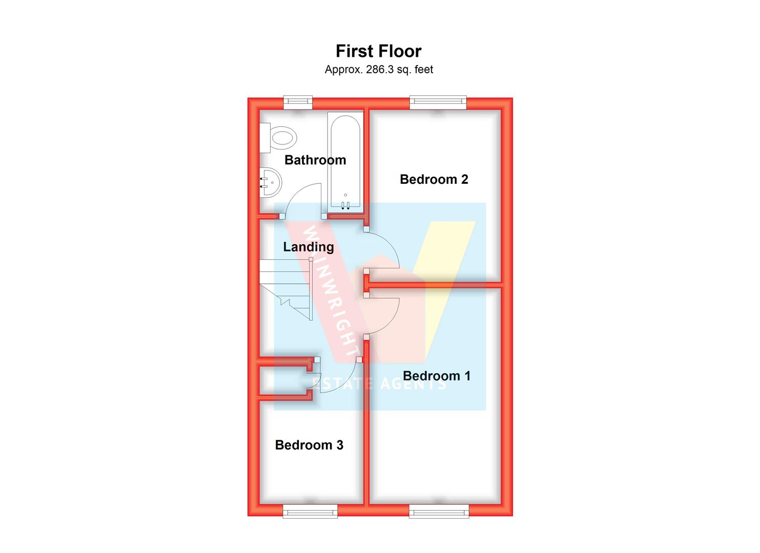 14, Campion Close, Saltash floorplan