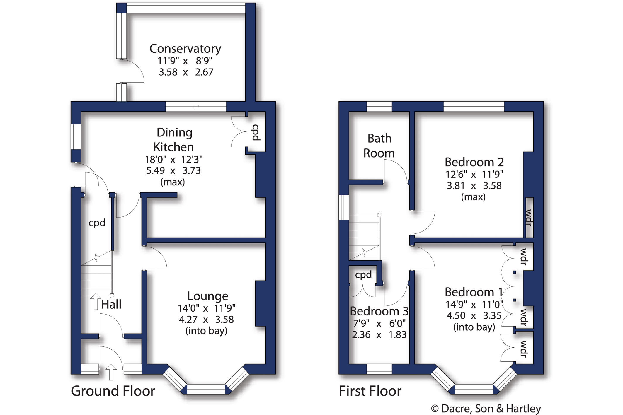 69, Leathley Crescent, Ilkley floorplan