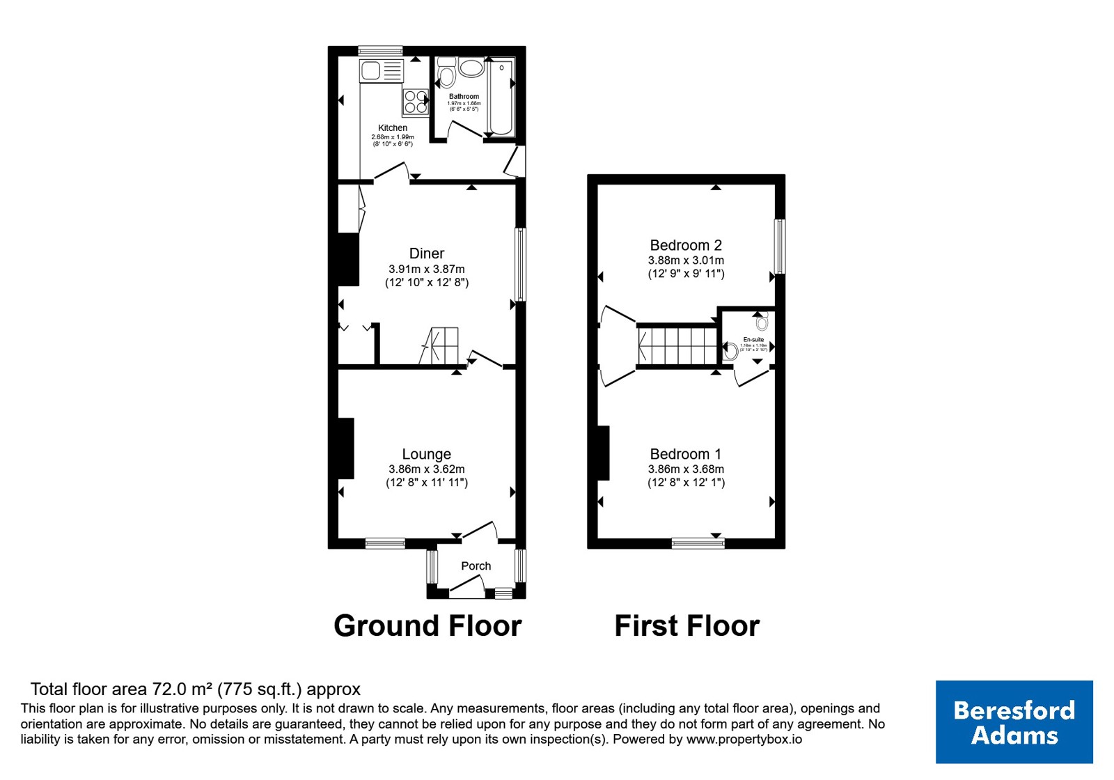472, Abergele Road, Colwyn Bay floorplan