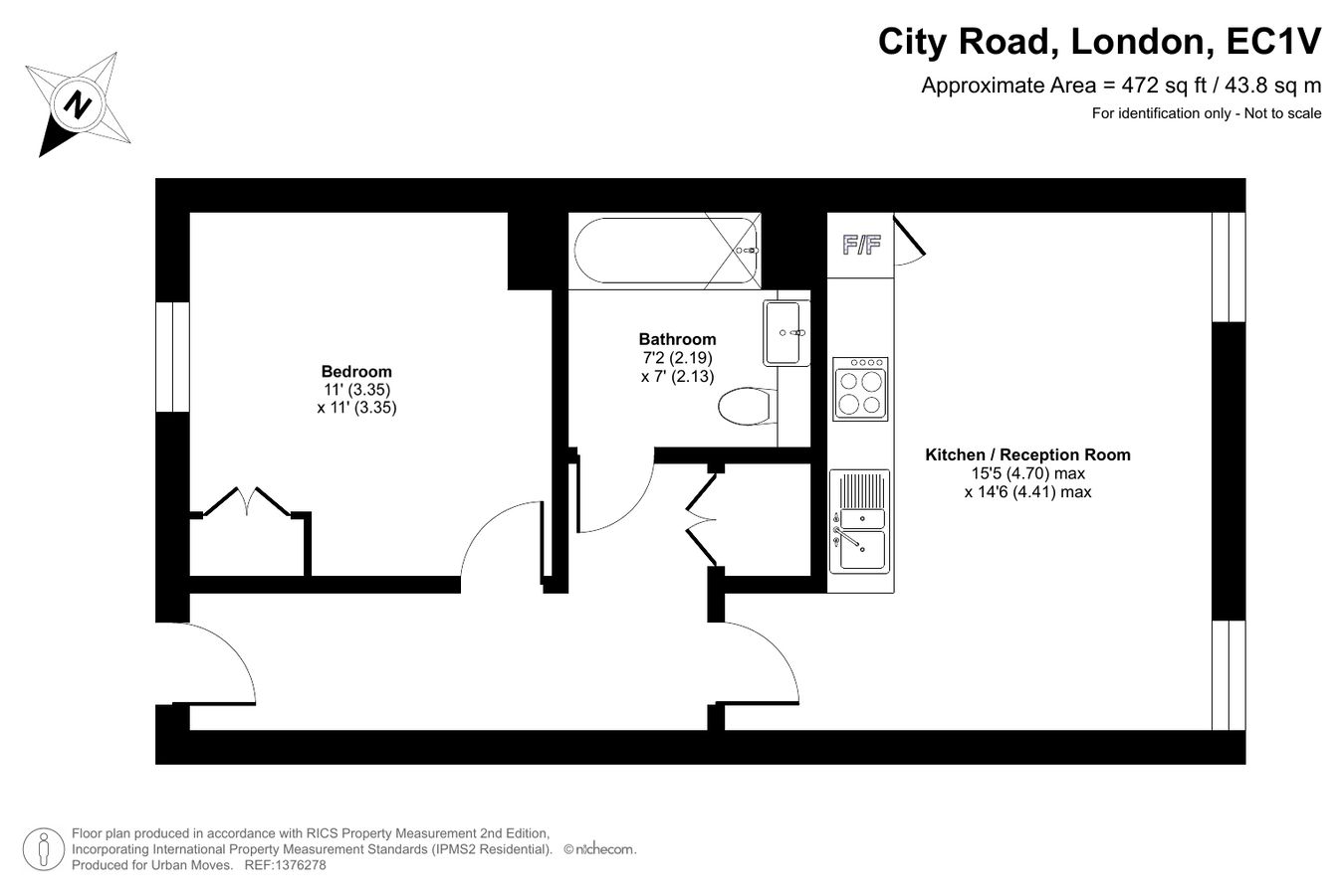 Flat Eighty Two, Fable Apartments, London floorplan