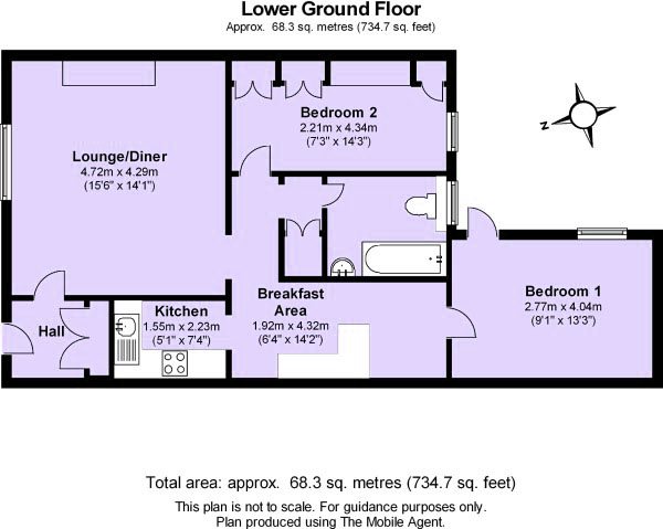 2 Bedrooms Flat to rent in Clarence Square, Cheltenham GL50