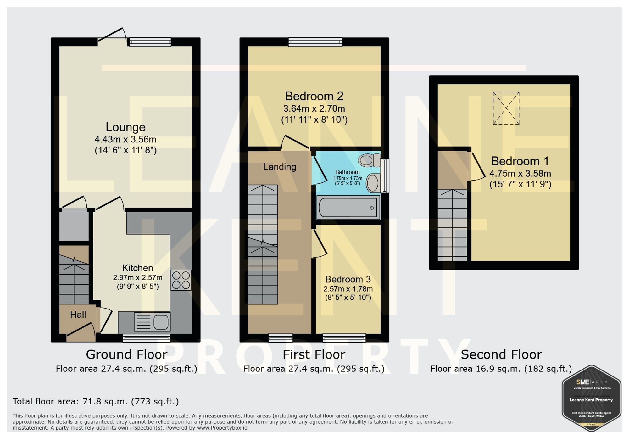 23 Stanley Street, Caerphilly floorplan