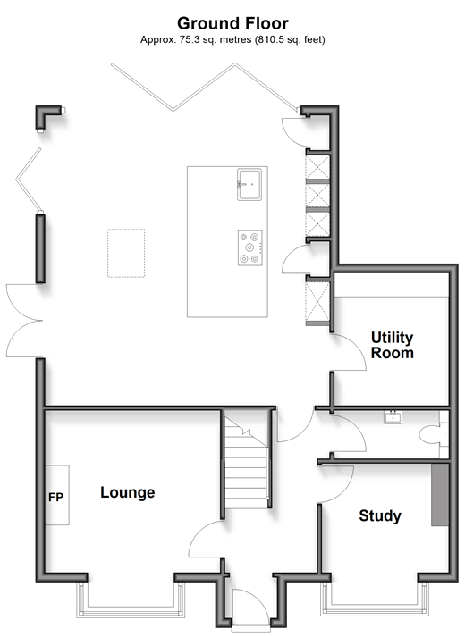 Birtley Green Bramley, Guildford floorplan