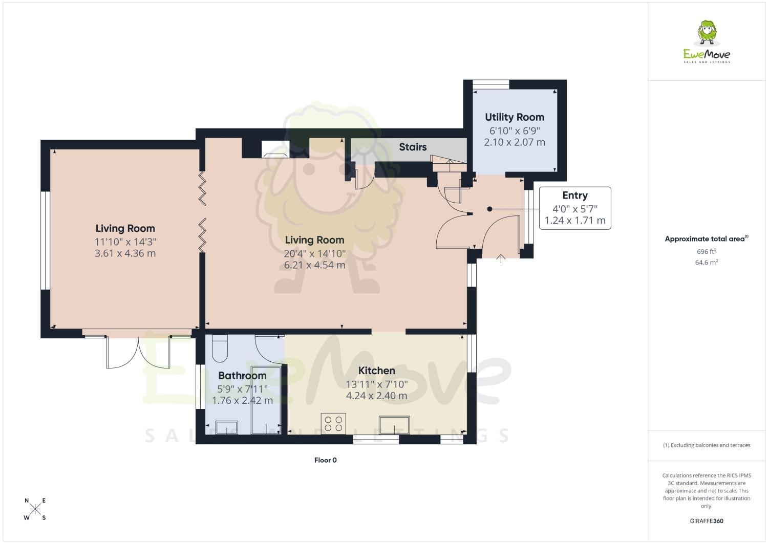 Primrose Cottage, 4 Victoria Place, Basingstoke floorplan