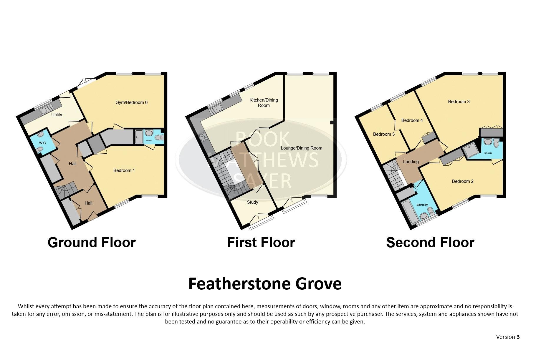 82, Featherstone Grove, Newcastle Upon Tyne floorplan