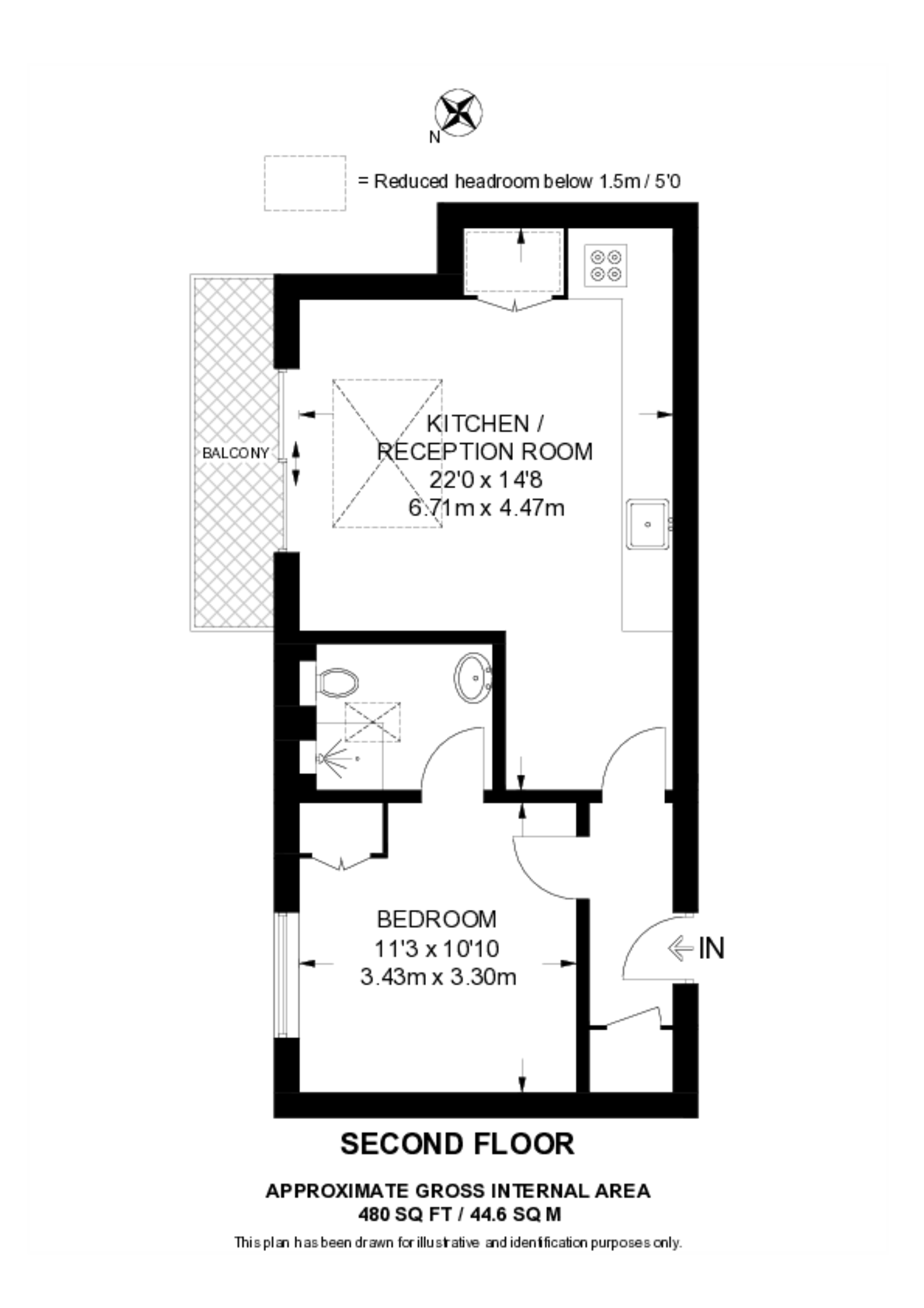 Hazlewood Avenue, Morden floorplan