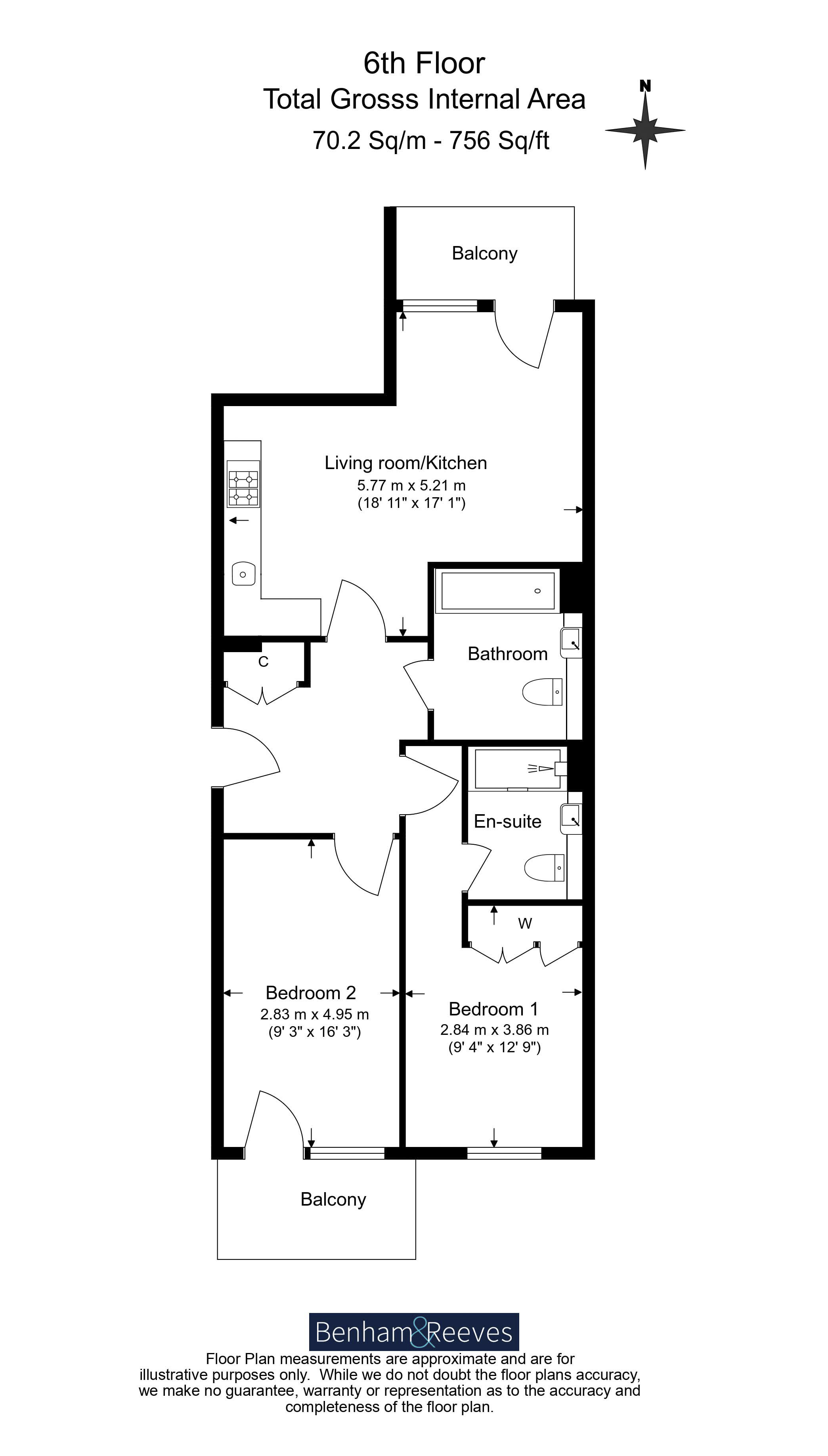 Commander Avenue, Colindale floorplan