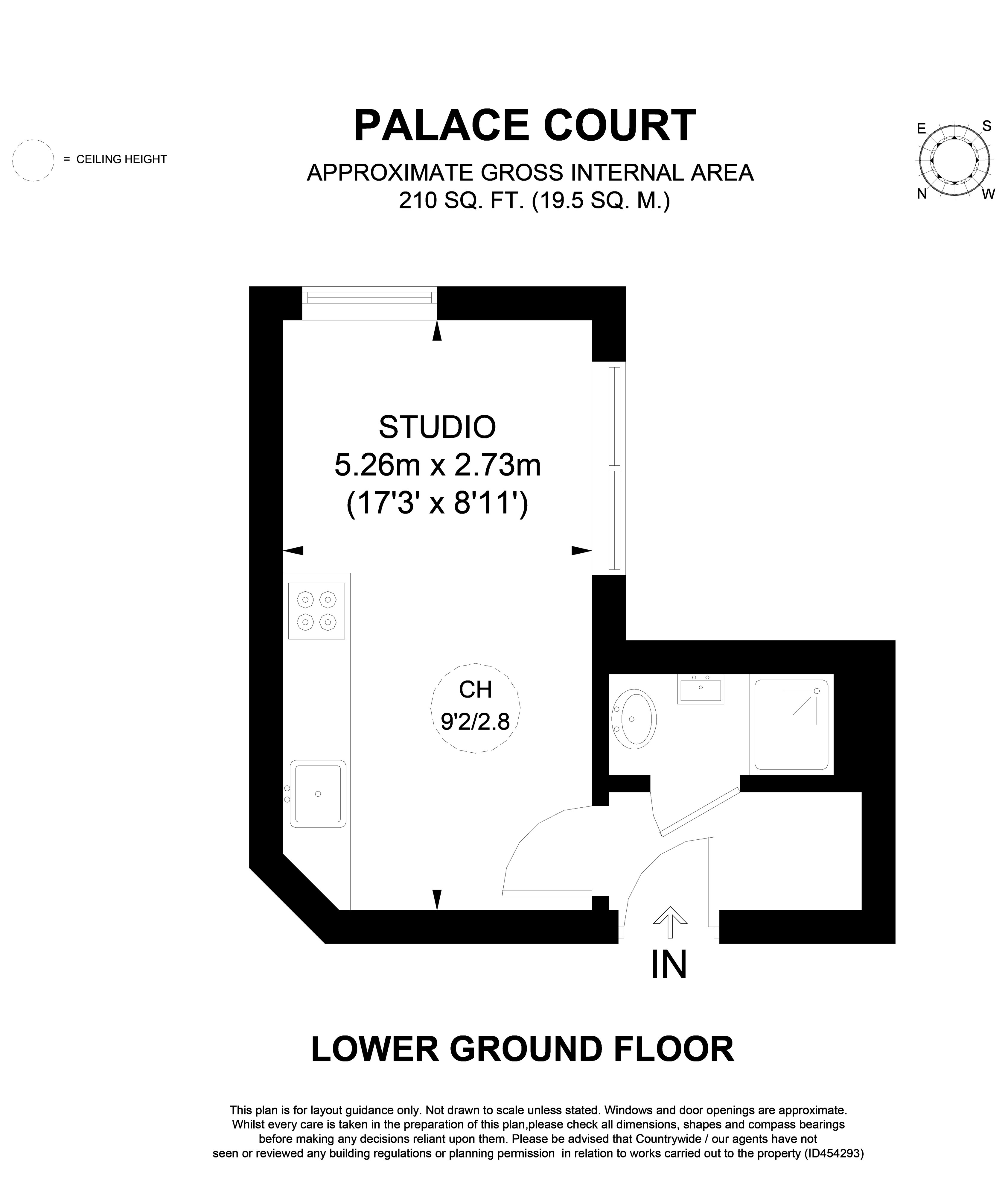 0 Bedrooms Studio to rent in 18 Palace Court, London W2