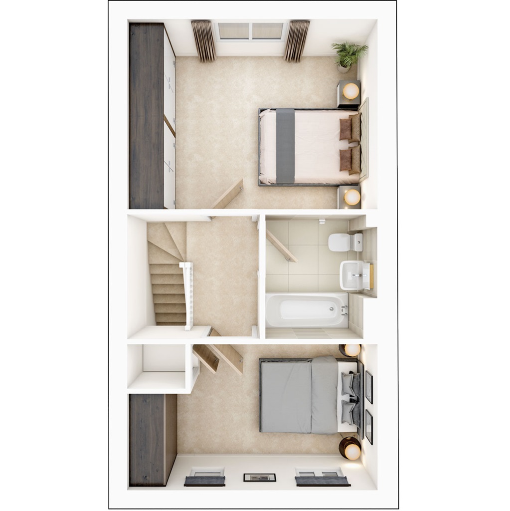 The Ashenford - Plot 643, Handley Gardens, 12 Stirling Close, Maldon floorplan