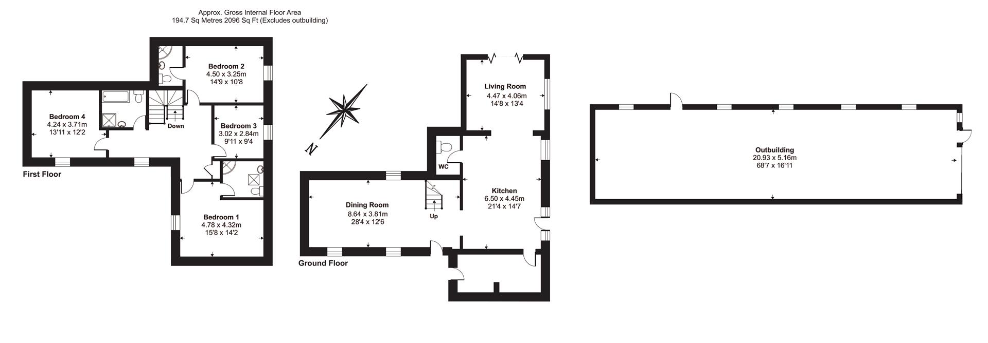 The Granary, Colestock Barns, Honiton floorplan
