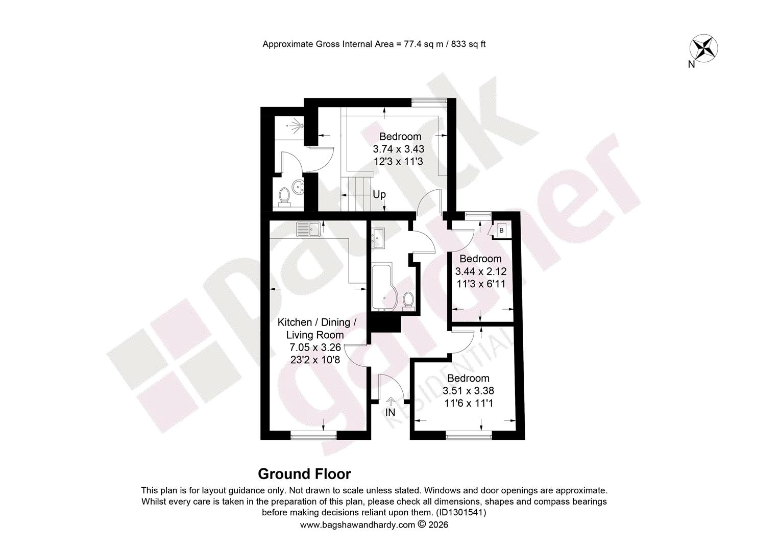 37, Bridge Street, Leatherhead floorplan