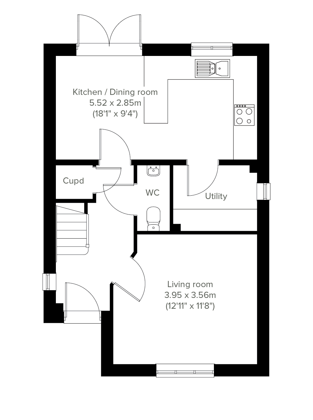 Broad Street Green Road, Heybridge floorplan