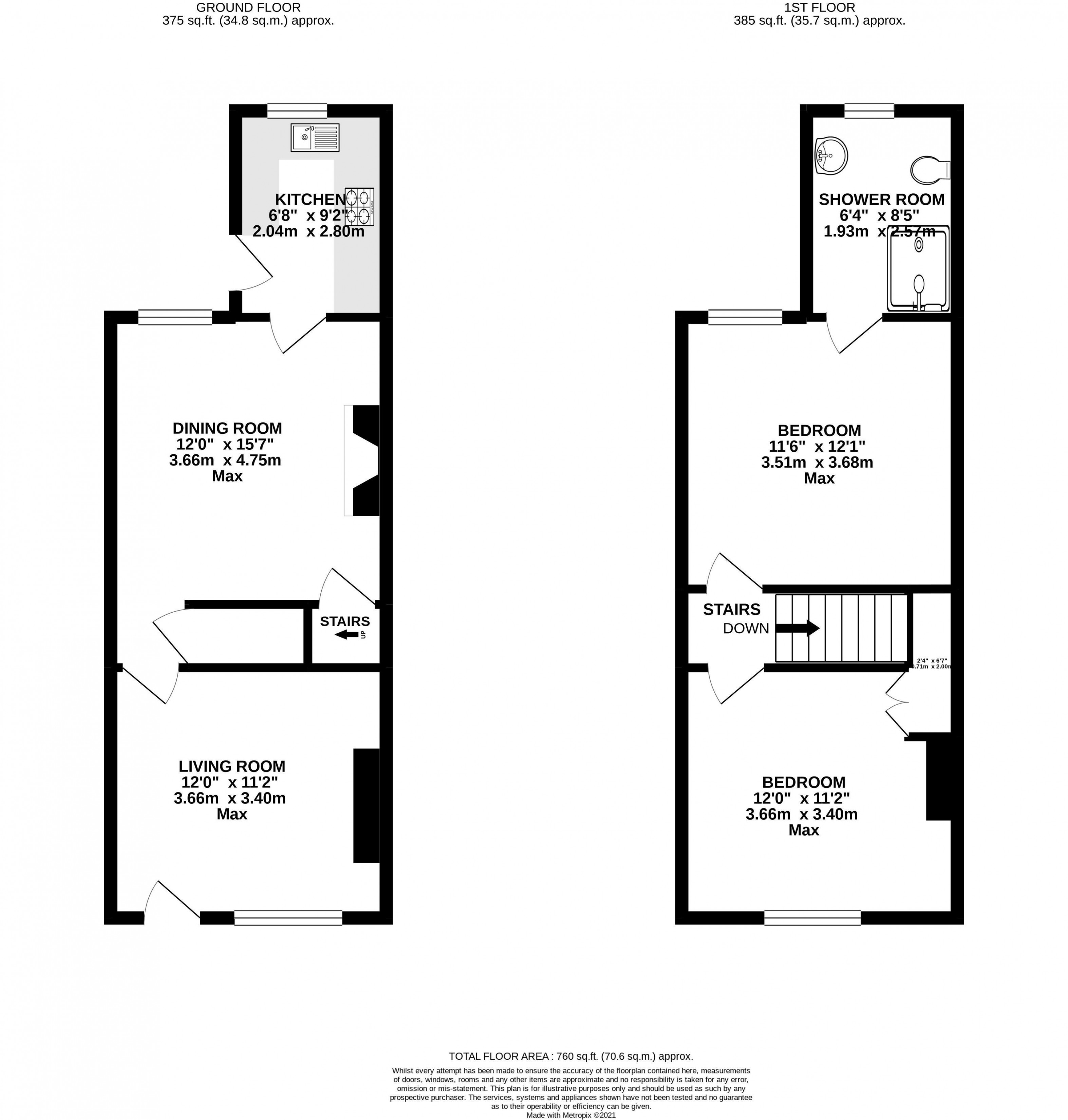 Morley Green Road, Morley Green, Wilmslow SK9, 2 bedroom end terrace