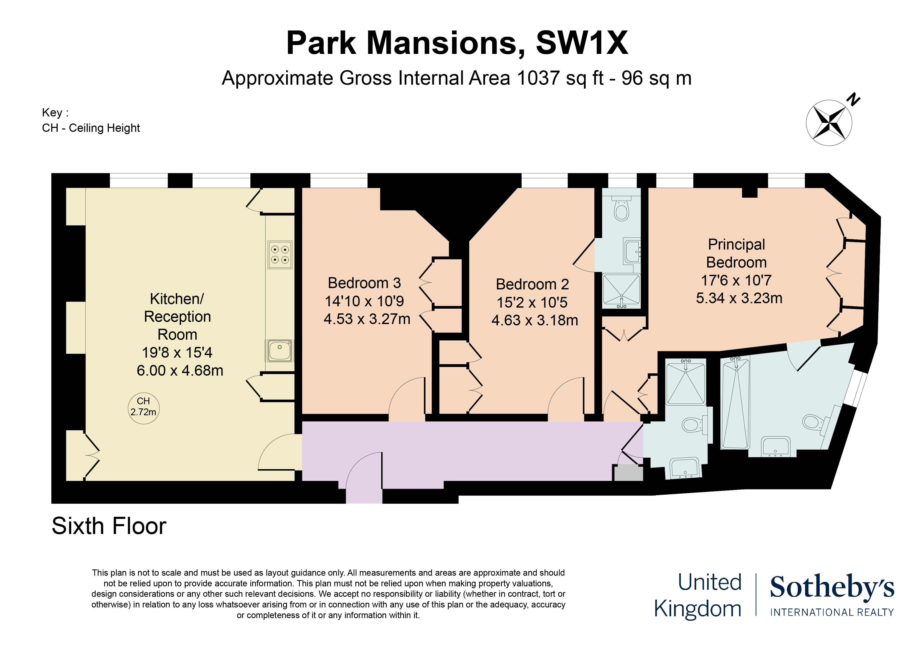 141, 141 Knightsbridge, London floorplan