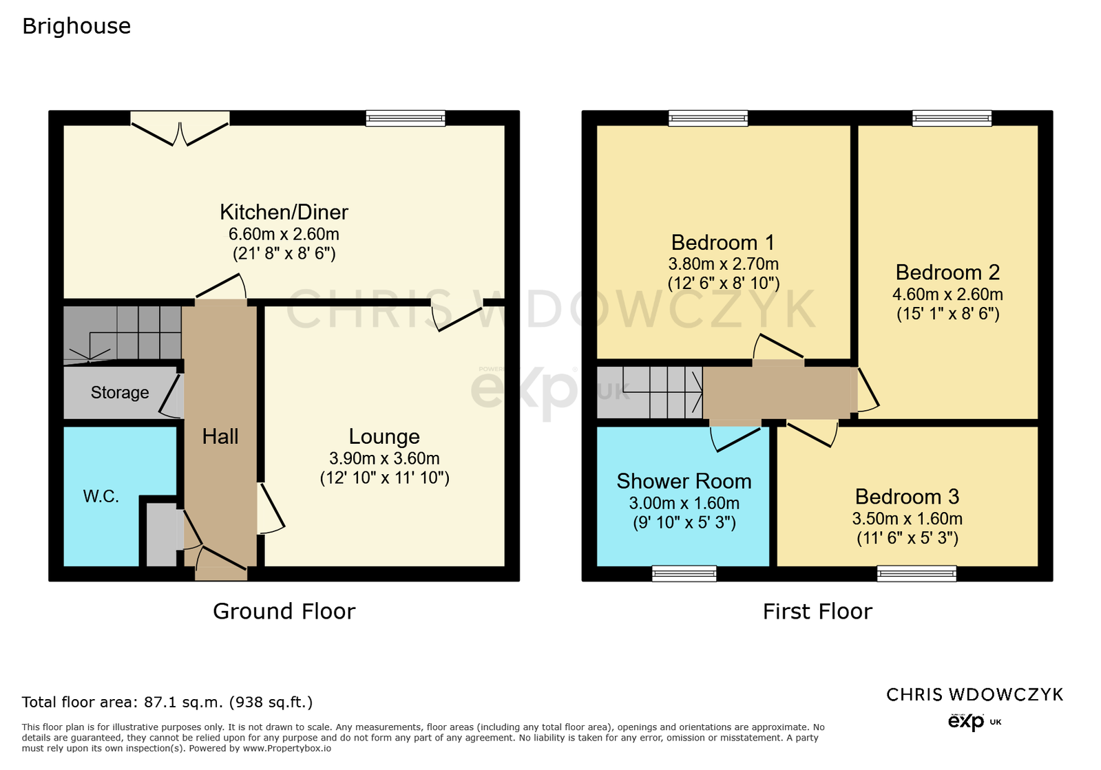 38, Sherburn Road, Brighouse floorplan