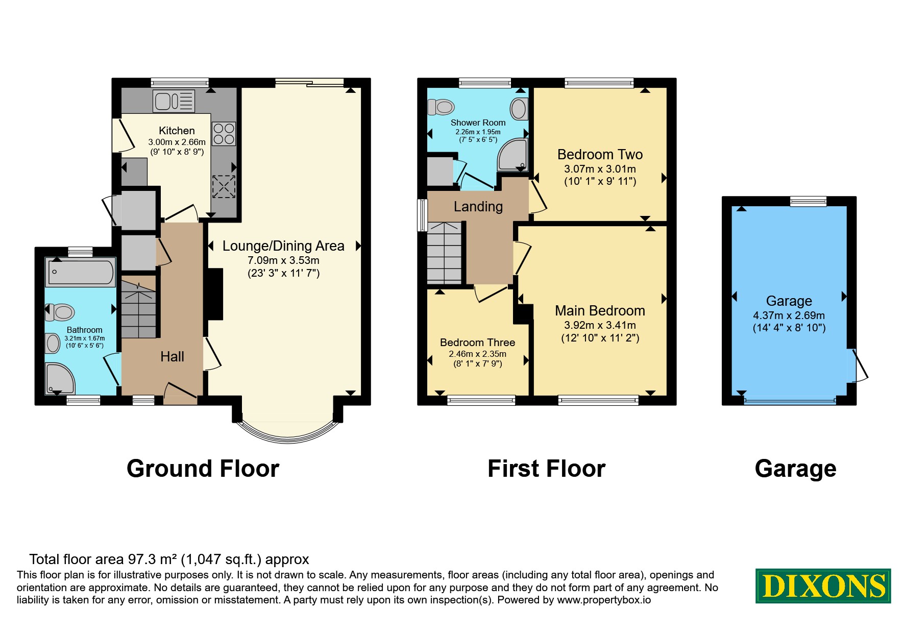 14, Nursery Grove, Worcestershire floorplan