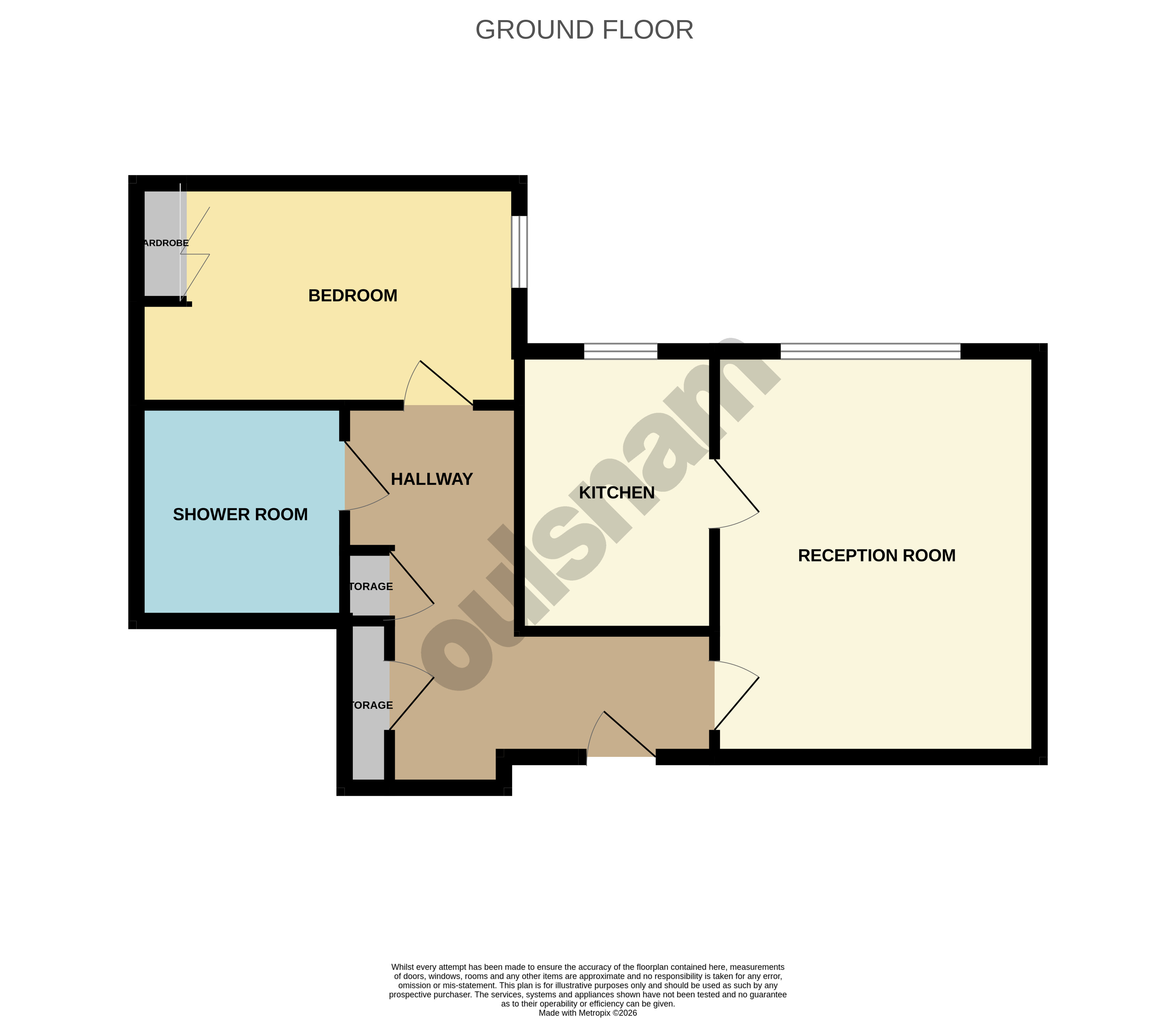 Flat 19, Home Meadow Court, 340, Haunch Lane, Birmingham floorplan