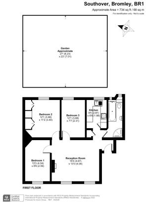 60, Southover, Bromley floorplan