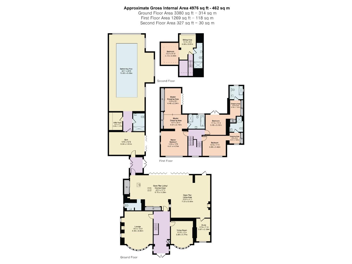 310, Leigh Road, Manchester floorplan