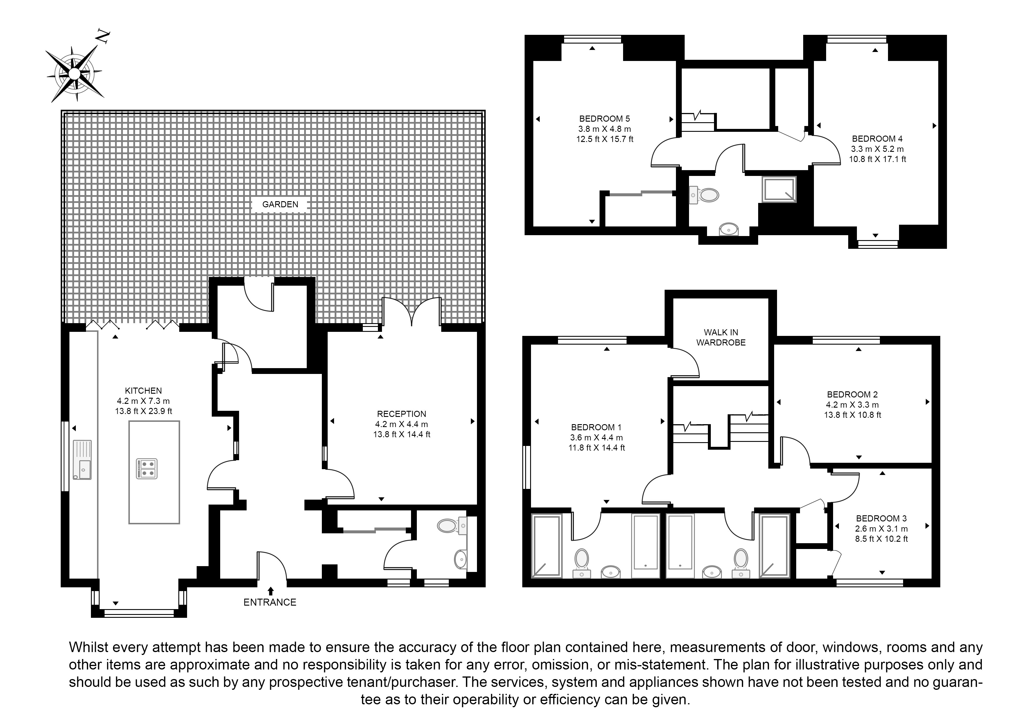 4,, Holly Hill Drive, Sunningdale floorplan