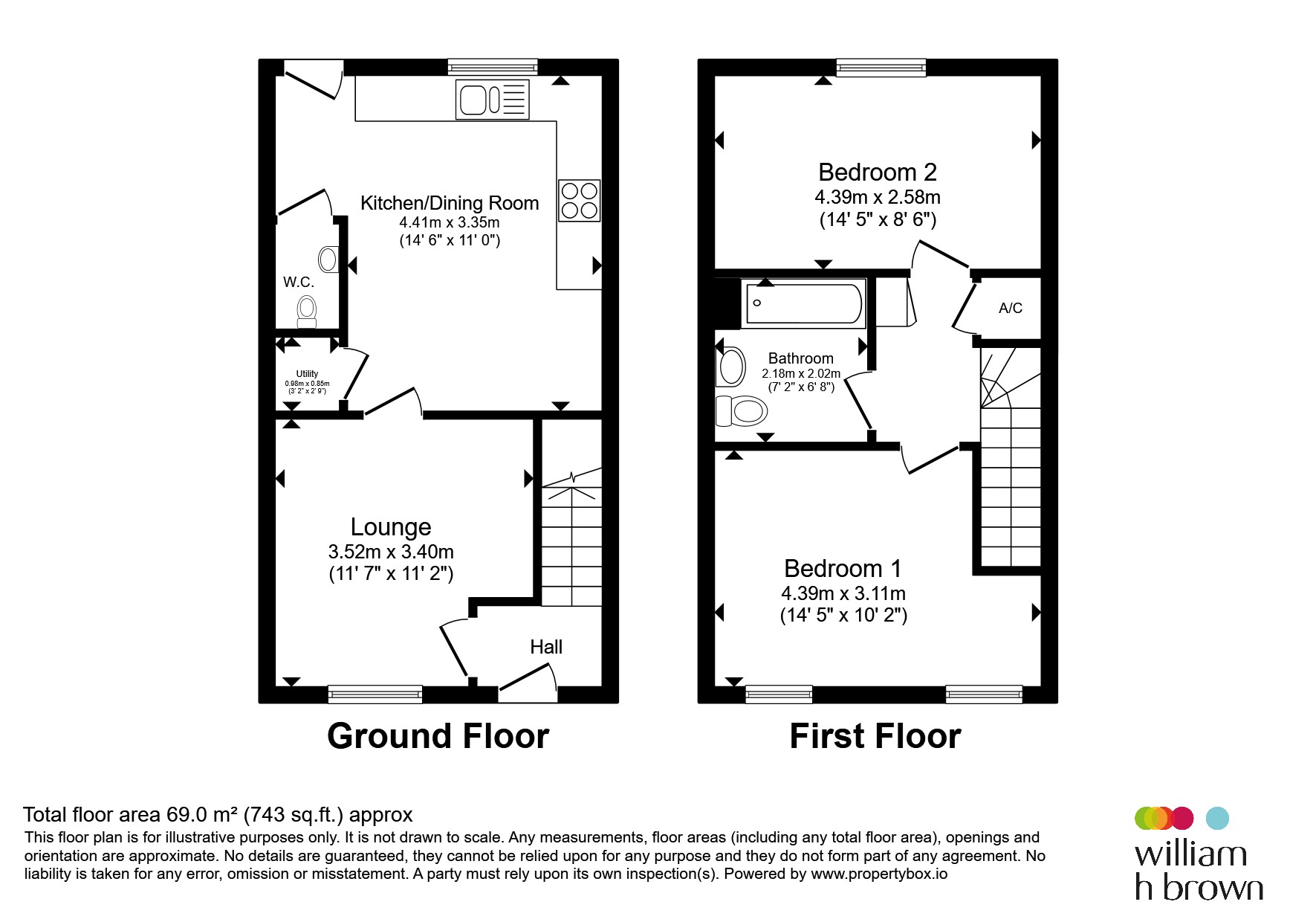 4, Carver Way, Huntingdon floorplan