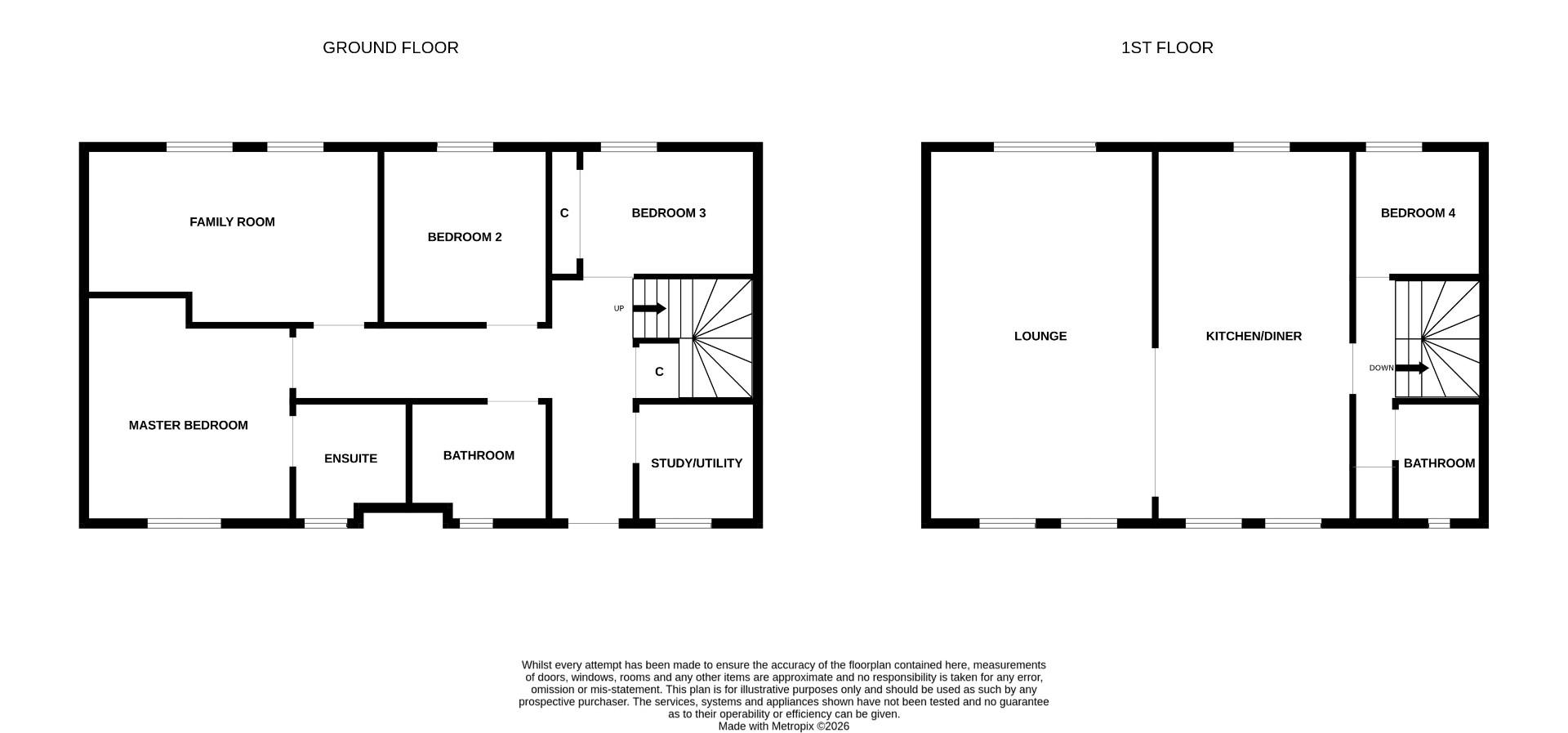 23, Buchanan Street, Balfron floorplan