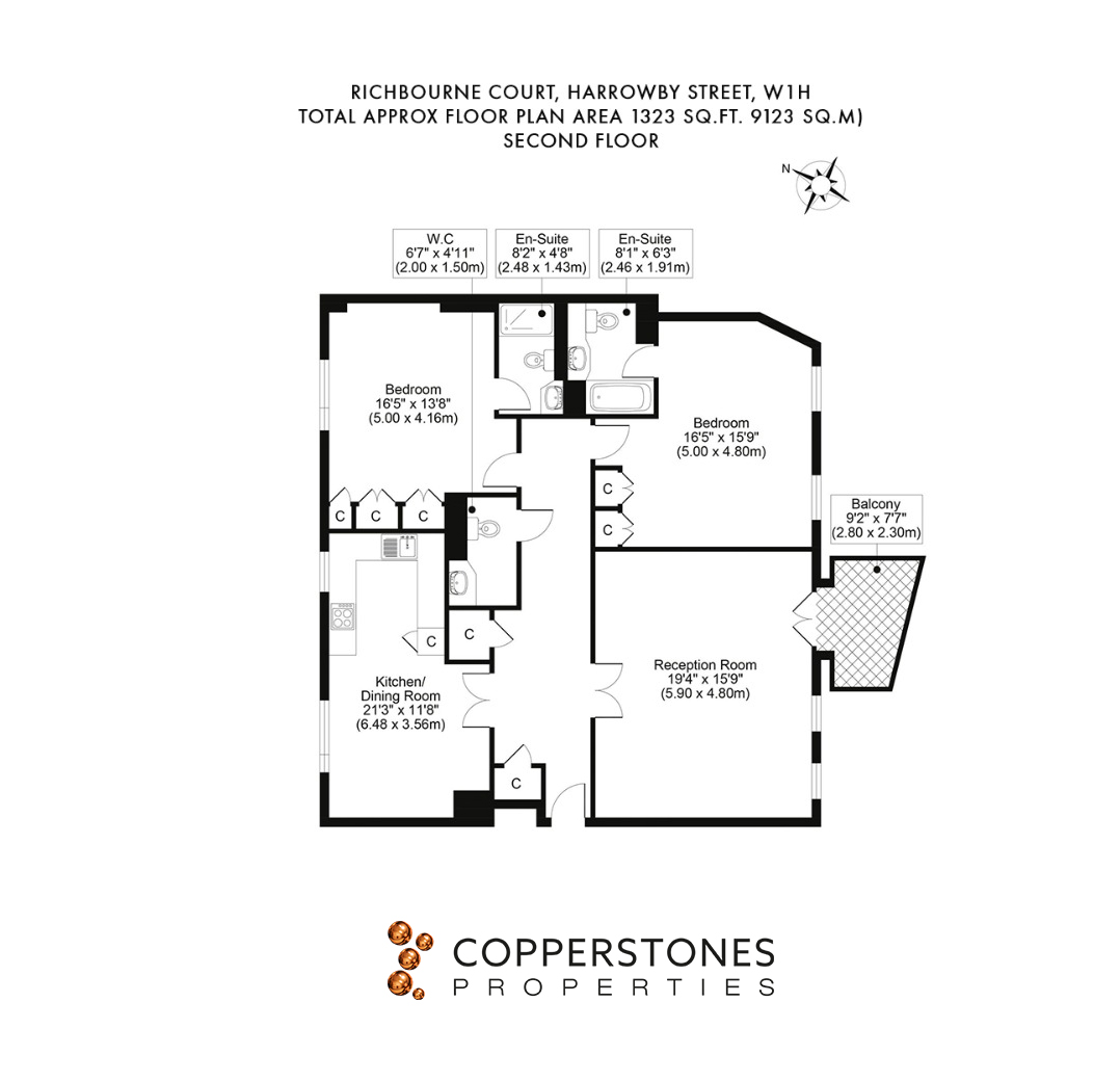 51-Richbourne, London floorplan