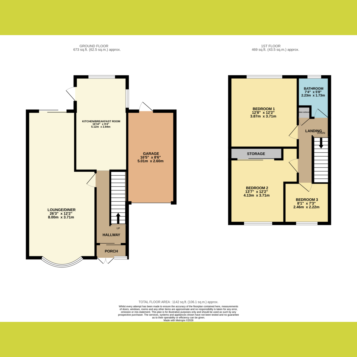 194, Main Road, Hawkwell floorplan