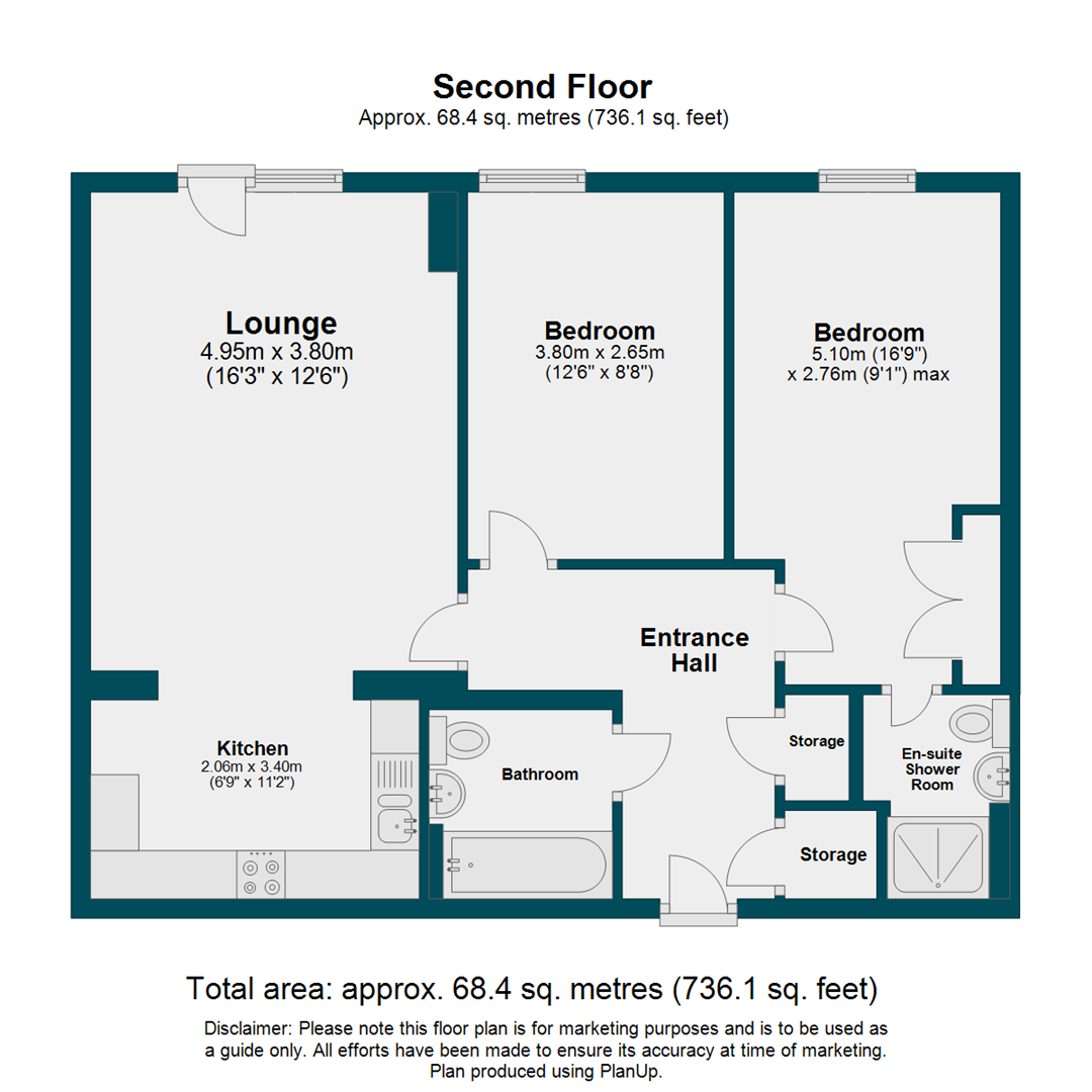 2 Bedrooms Flat for sale in Birdwood Avenue, London SE13