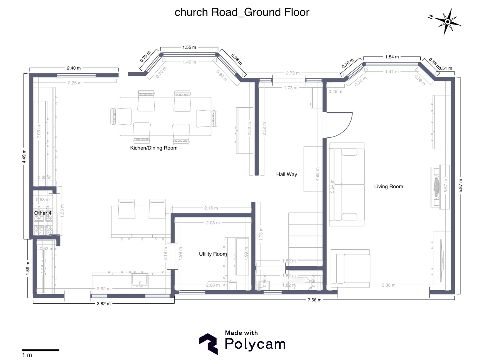 2 Church Road, Whyteleafe floorplan