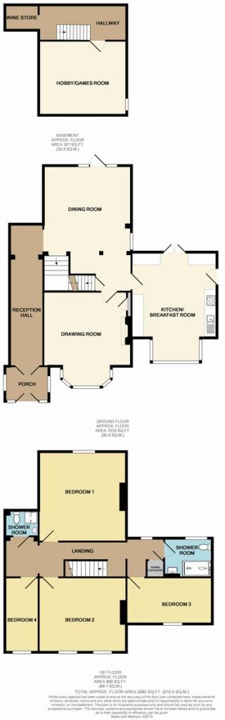 25, Old Grove Court, NORWICH floorplan