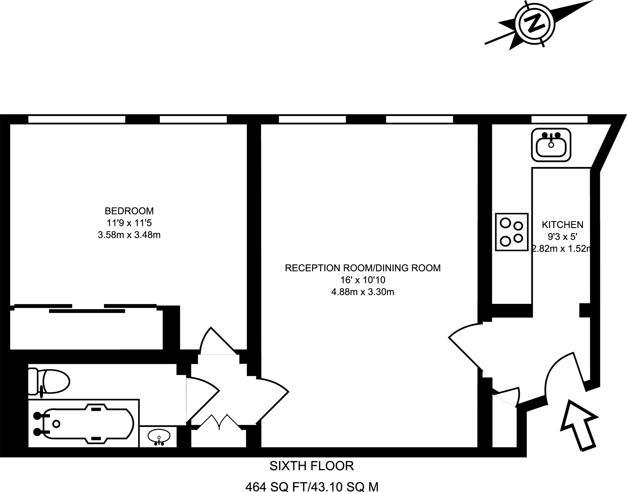 1 Bedrooms Flat for sale in Edgware Road, London W2