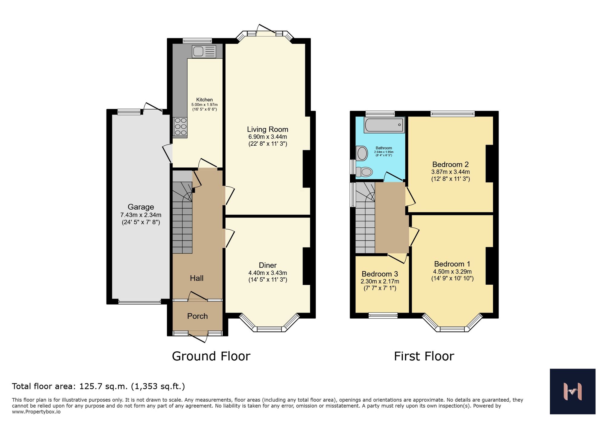 19 Shakespeare Drive, Leicester floorplan