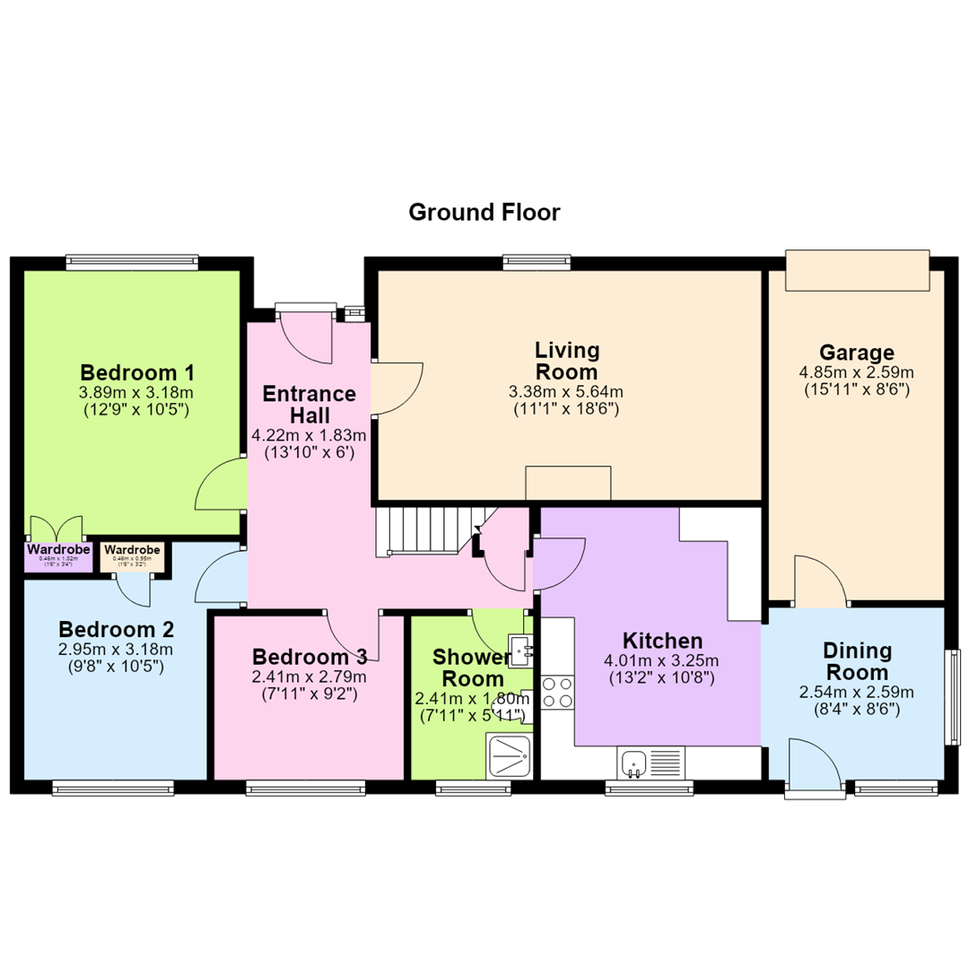 17, Moss Road, Ballynahinch floorplan