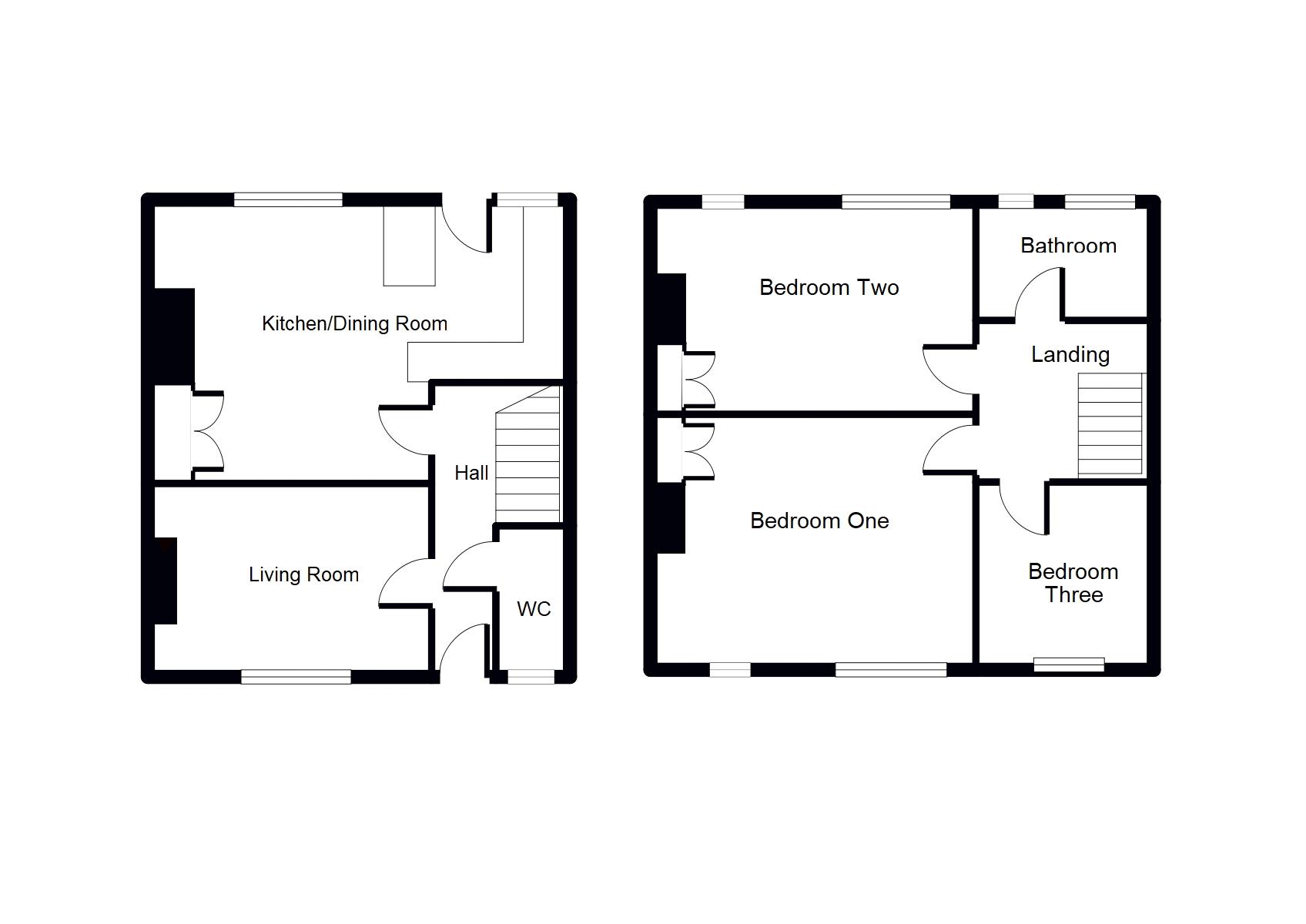 3 Bedrooms Terraced house for sale in Parc Alun, Mold CH7