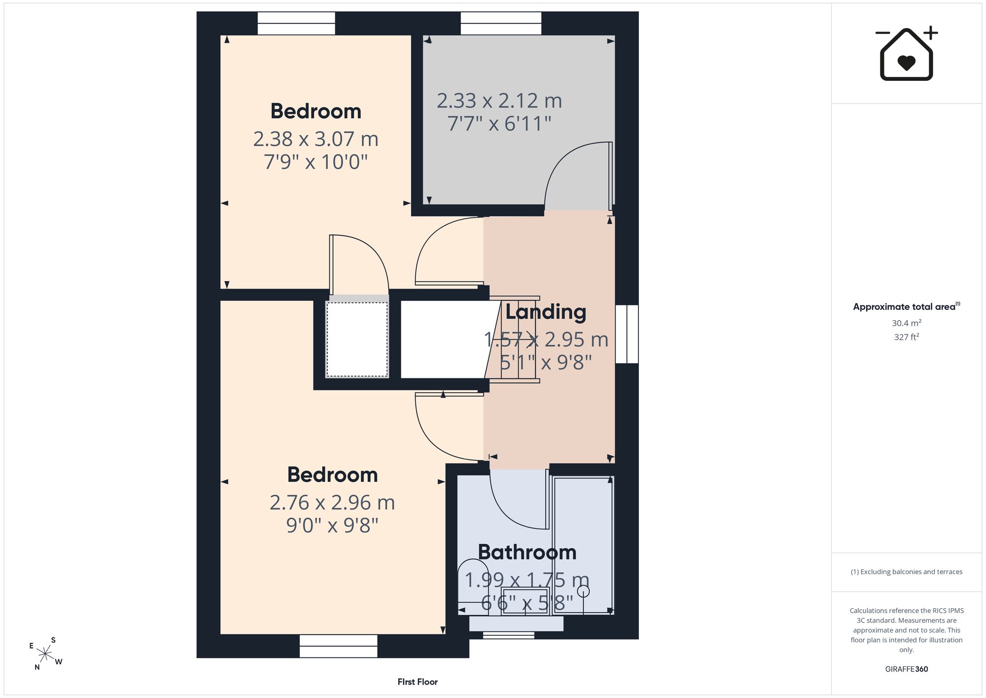 3 Llys Dewi, Llantwit Major floorplan
