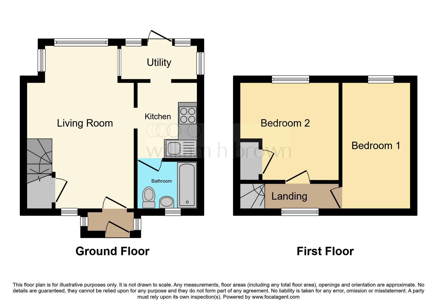 9, Newport Cottages, GREAT YARMOUTH floorplan
