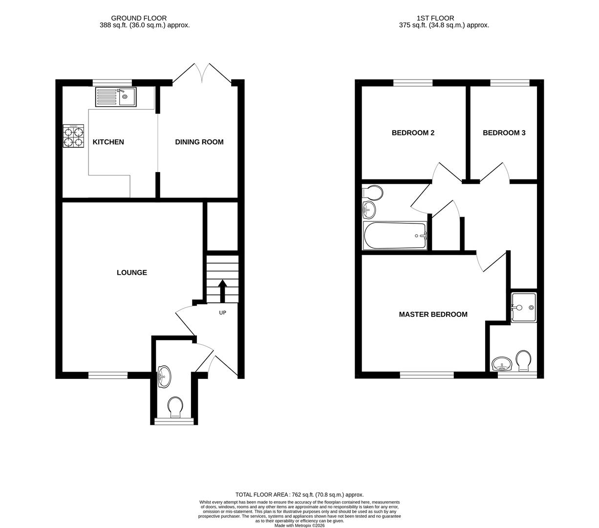 59, Cherry Tree Road, Axminster floorplan