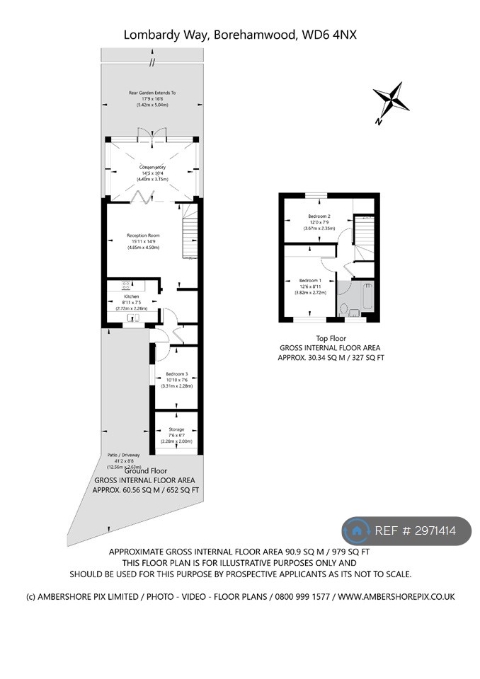 Lombardy Way, Borehamwood floorplan