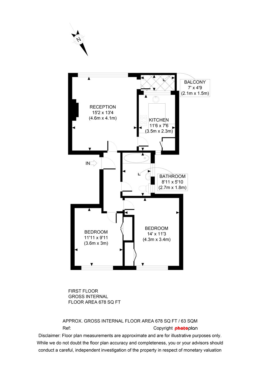 2 Bedrooms Flat for sale in Rosebery Gardens, Crouch End, London N8