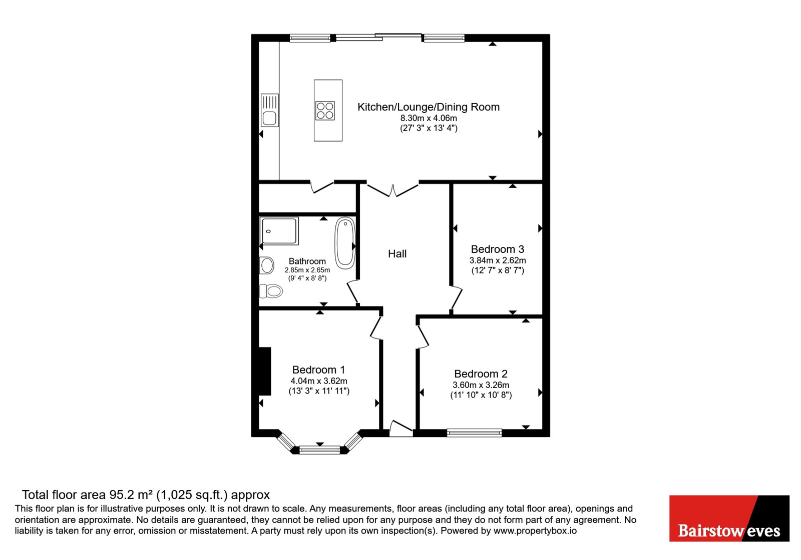 157, Mansfield Road, Nottingham floorplan