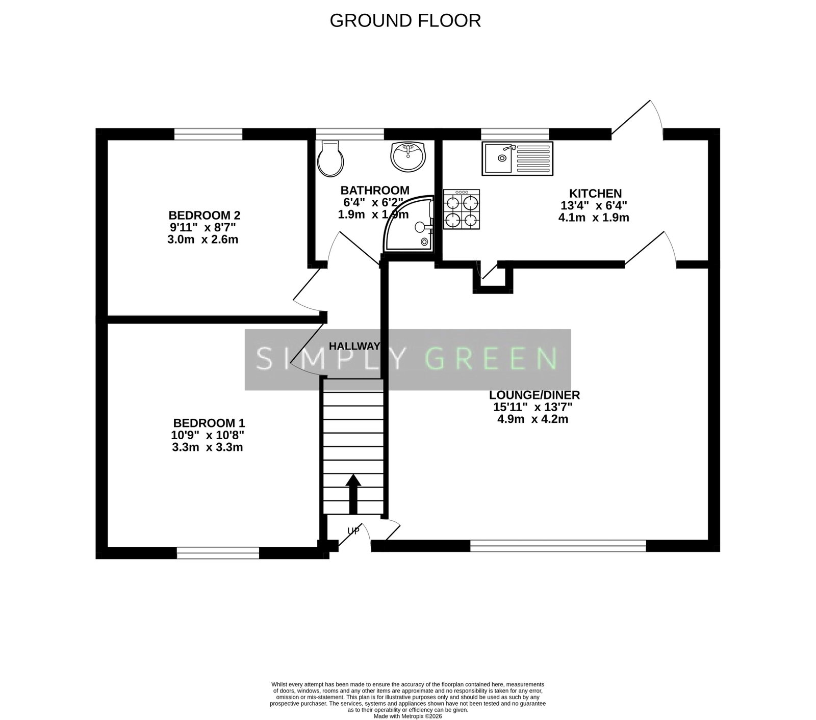 8, Newtake Rise, Newton Abbot floorplan