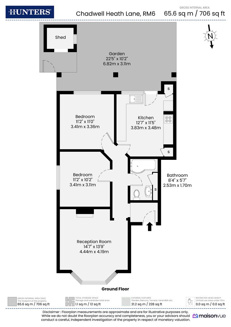 29, Chadwell Heath Lane, Romford floorplan