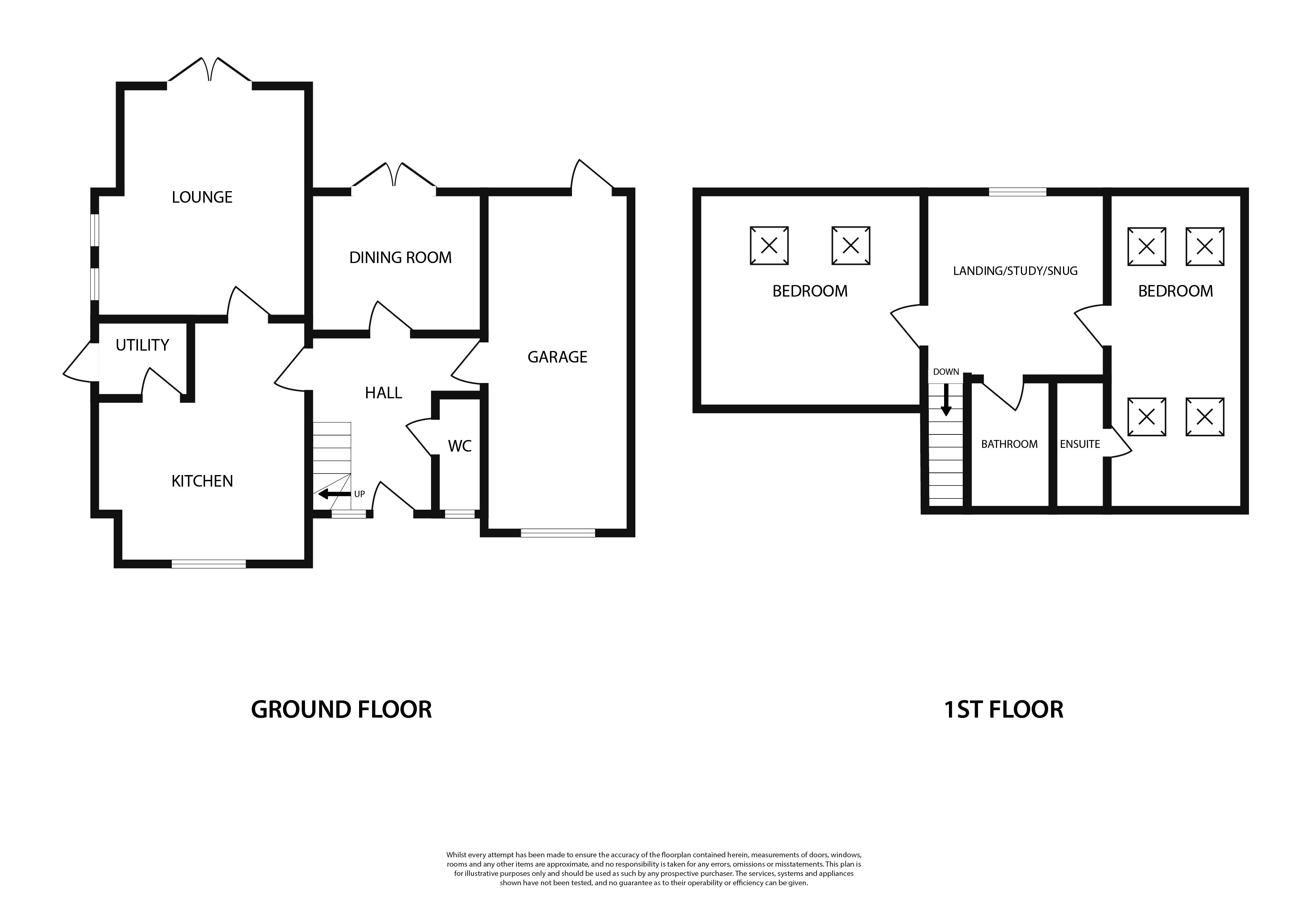 15, Maisie Gardens, Biggleswade floorplan