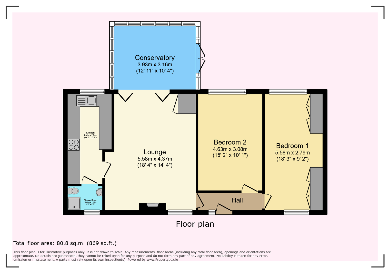 Cross View, North Road, Driffield floorplan